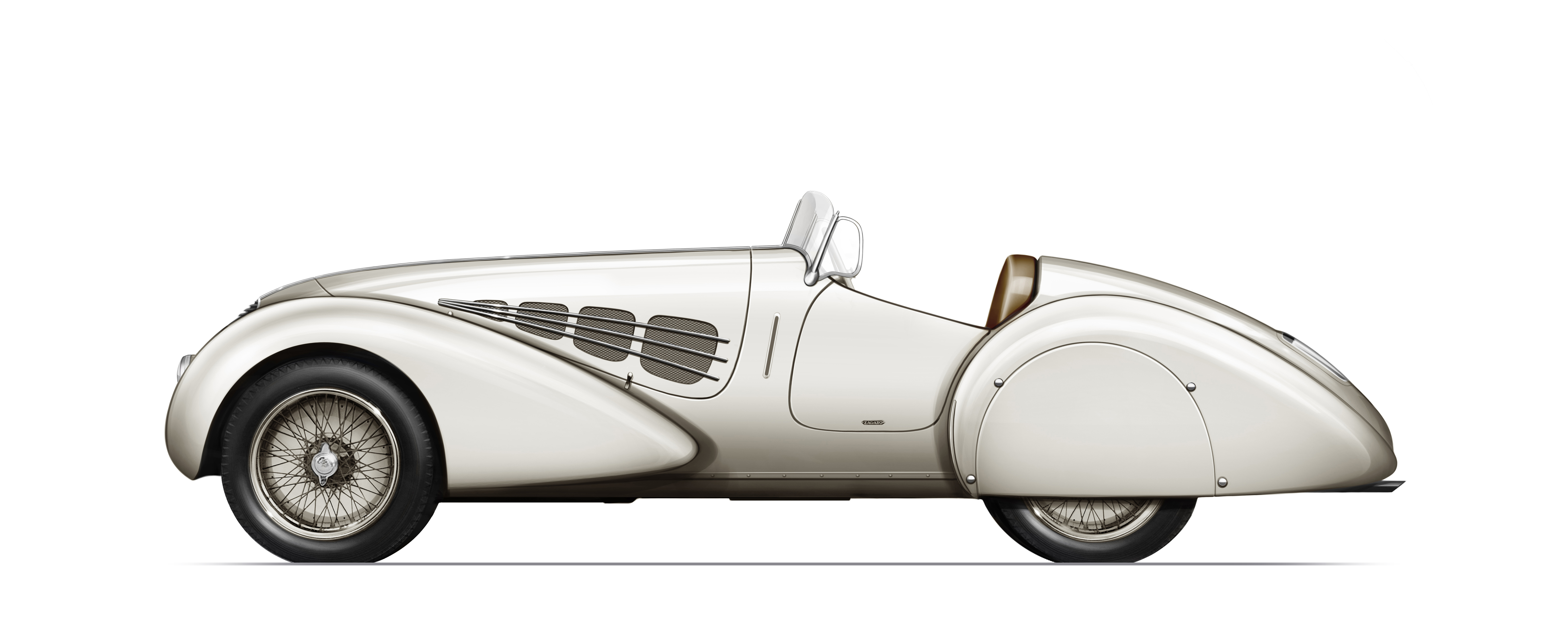 1937 Alfa Romeo 8C 2300 Spider Corto Aerodinamica Zagato