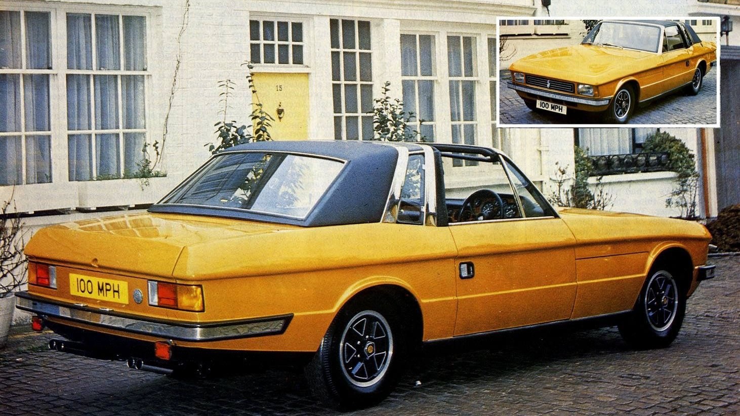 Bristol 412 med sitt dristige Zagato-design.