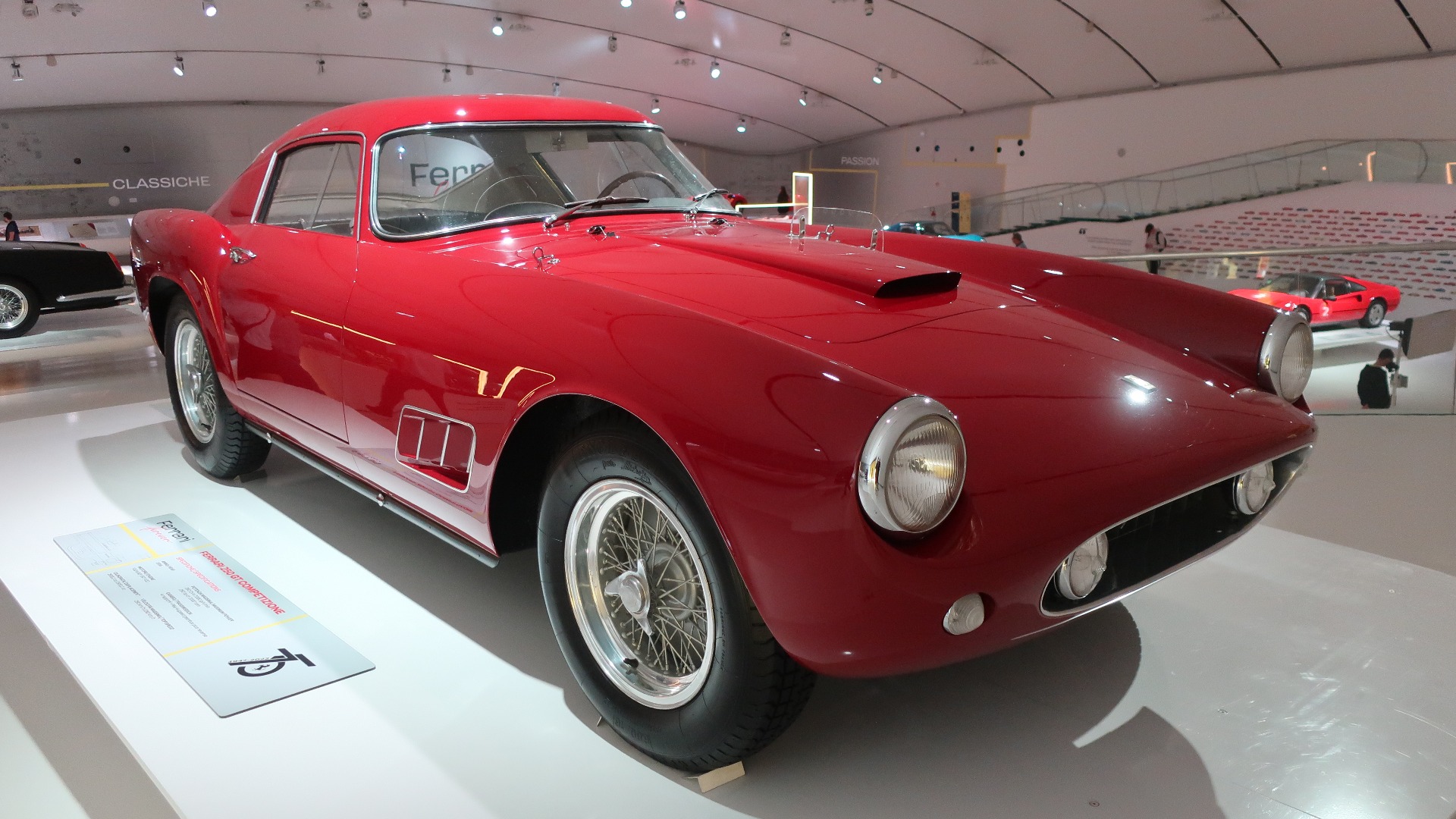 Ferrari 250 GT Competizione fra edel 1956-årgang.