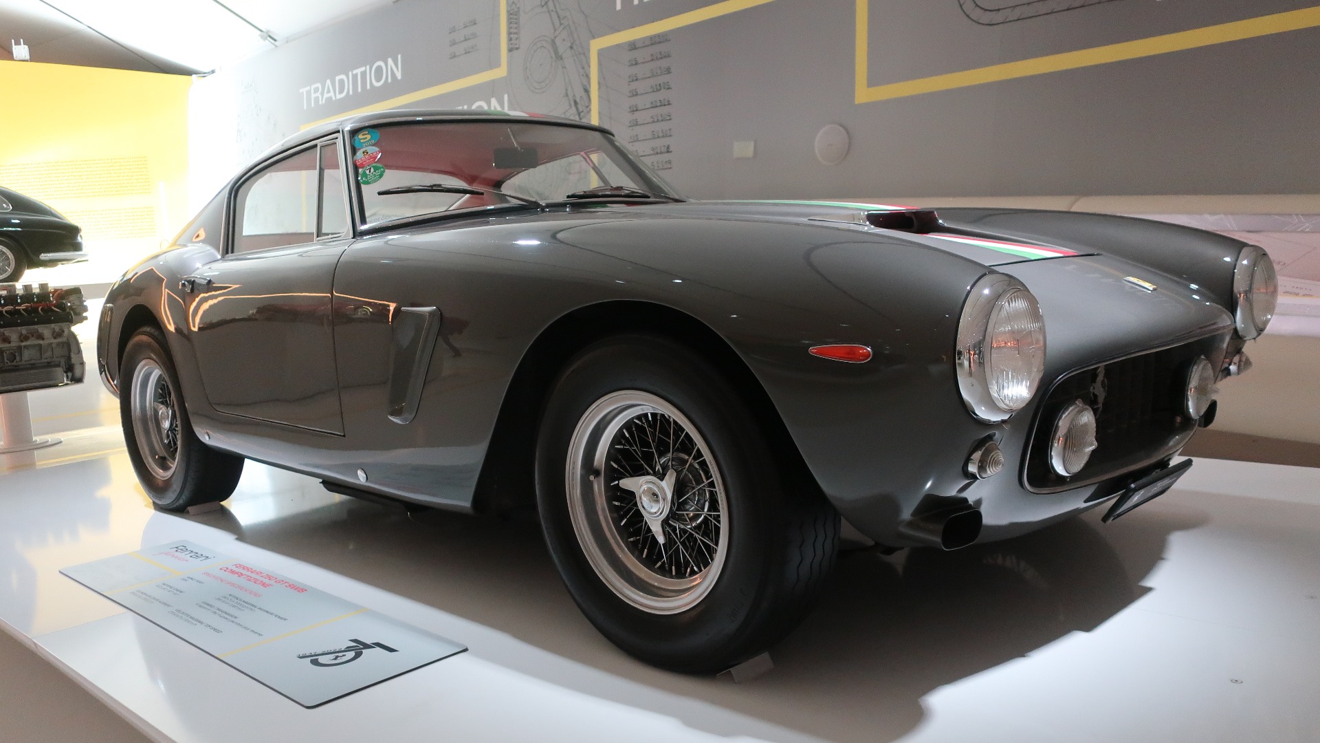 Aldeles nydelig 250 GT SWB Competizione.
