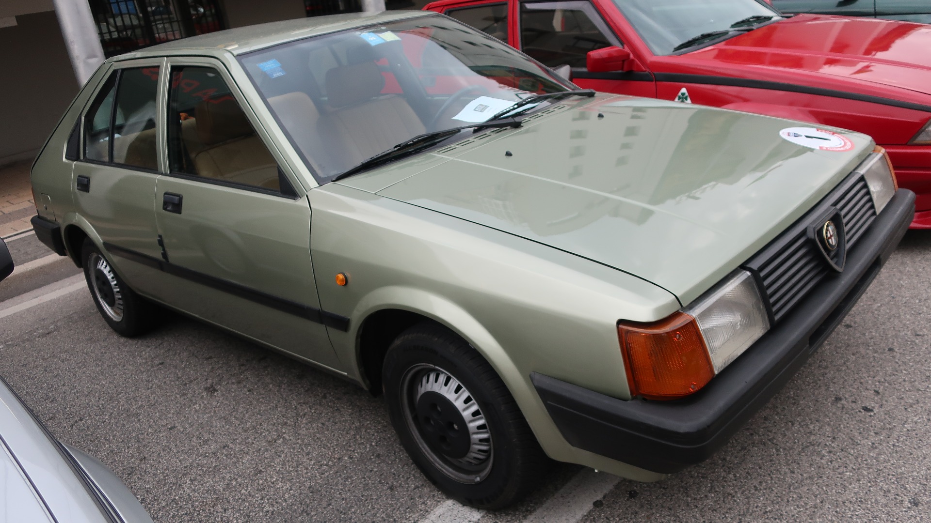 En Alfa Romeo Arna ser du ikke akkurat hver dag.