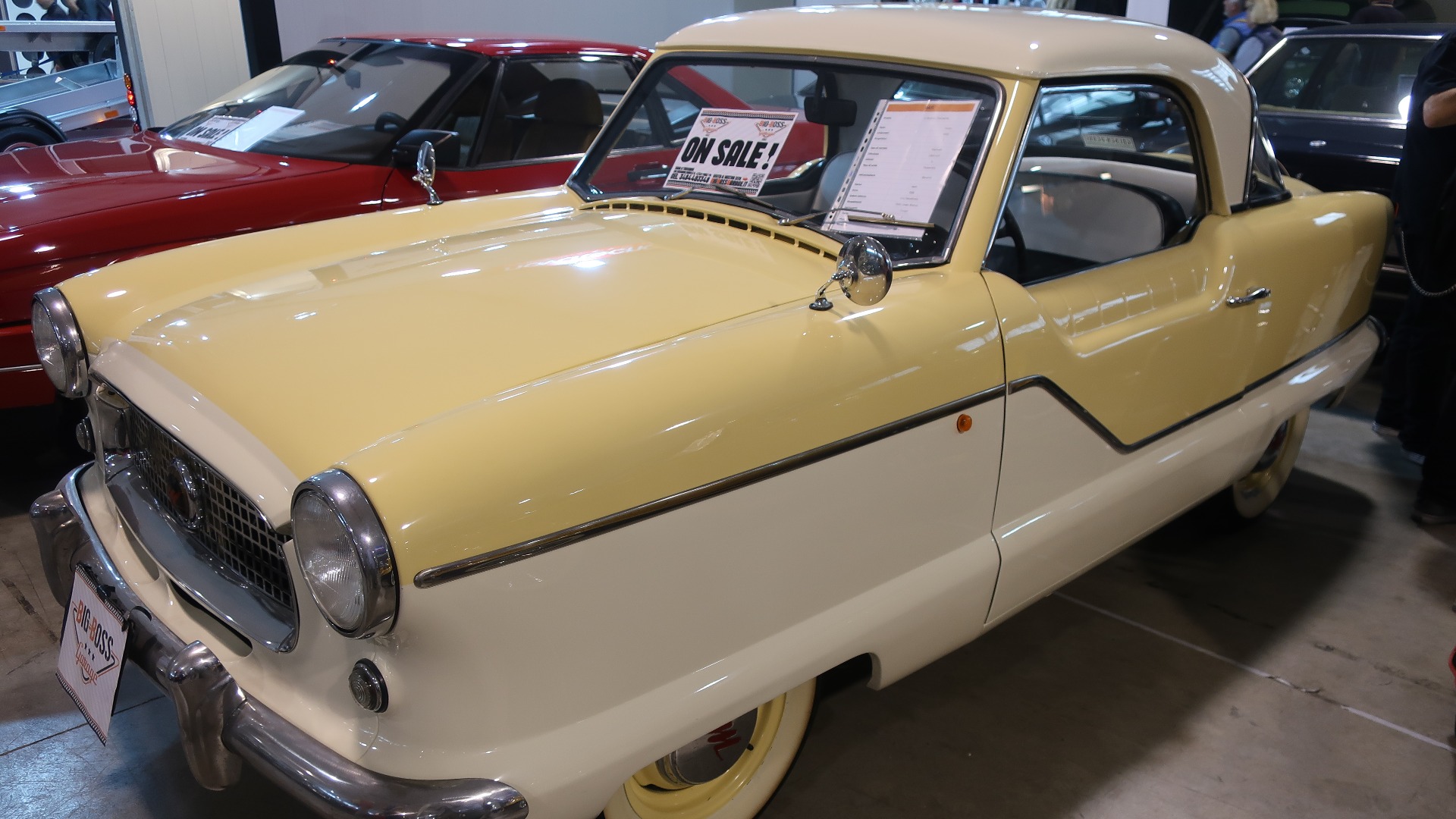 En sjarmerende Nash av edel 1958-årgang til salgs for 38.800 Euro.