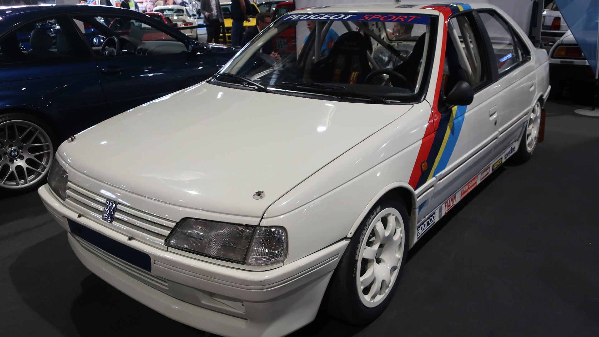 Heftig Peugeot 405 Mi16 Gruppe A fra 1988. Til salgs for 165.000 Euro.