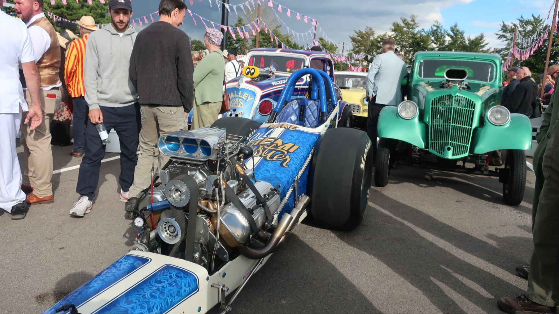 Goodwood har også en paviljong som er amerikansk-inspirert.