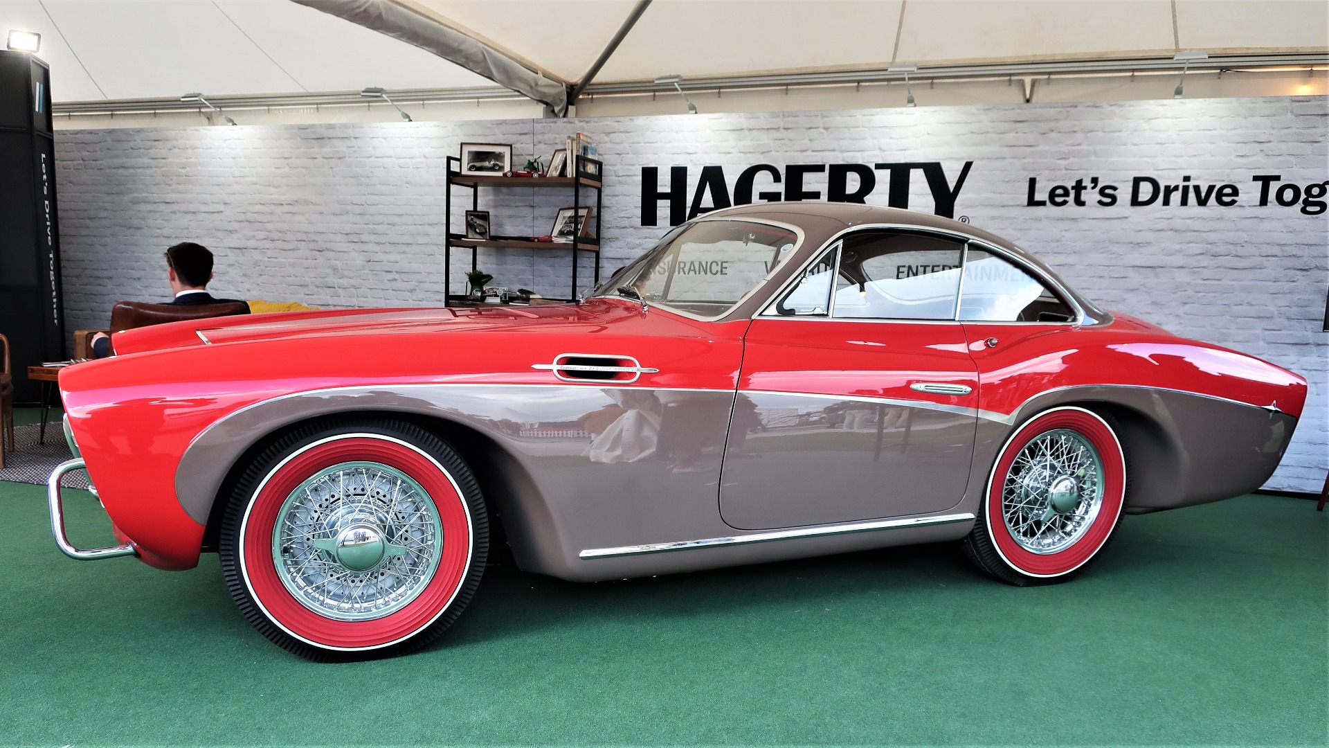 Sjeldne biler på Goodwood. Her en Pegaso.