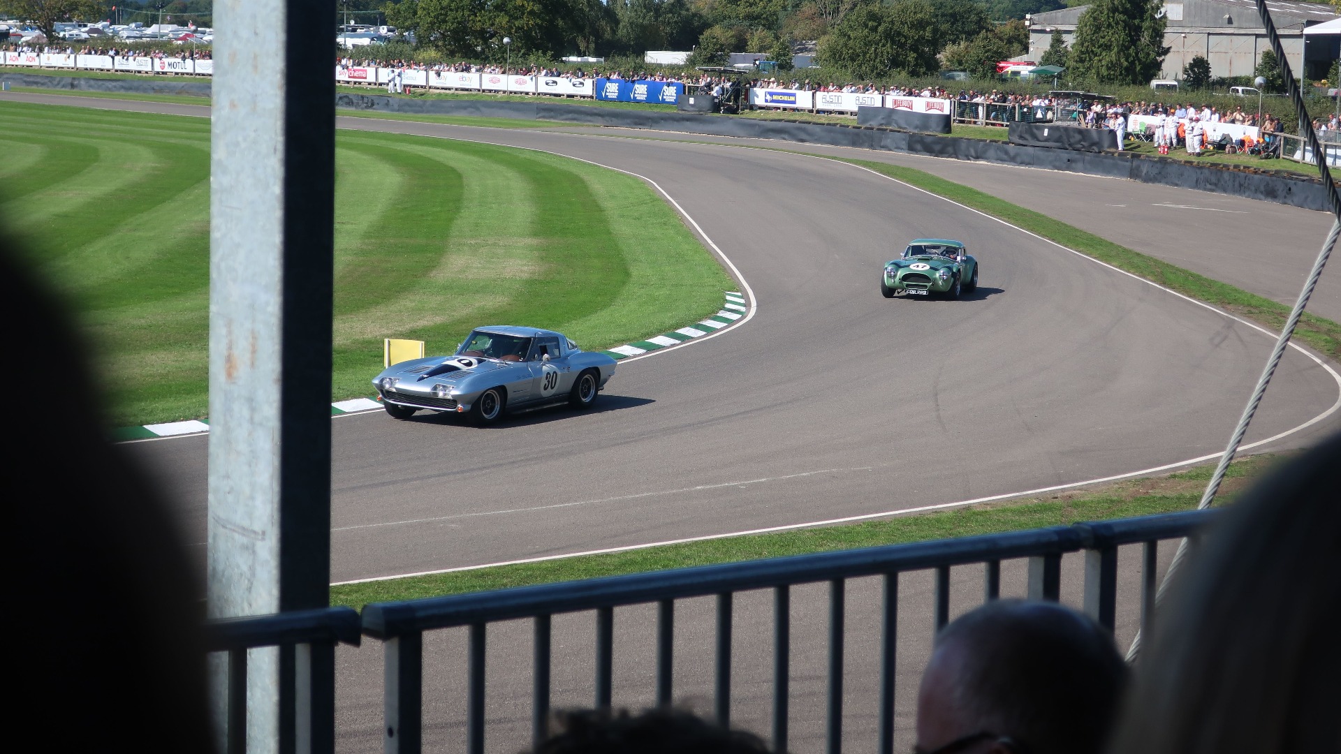 Tett racing, her med to amerikanske ikoner.