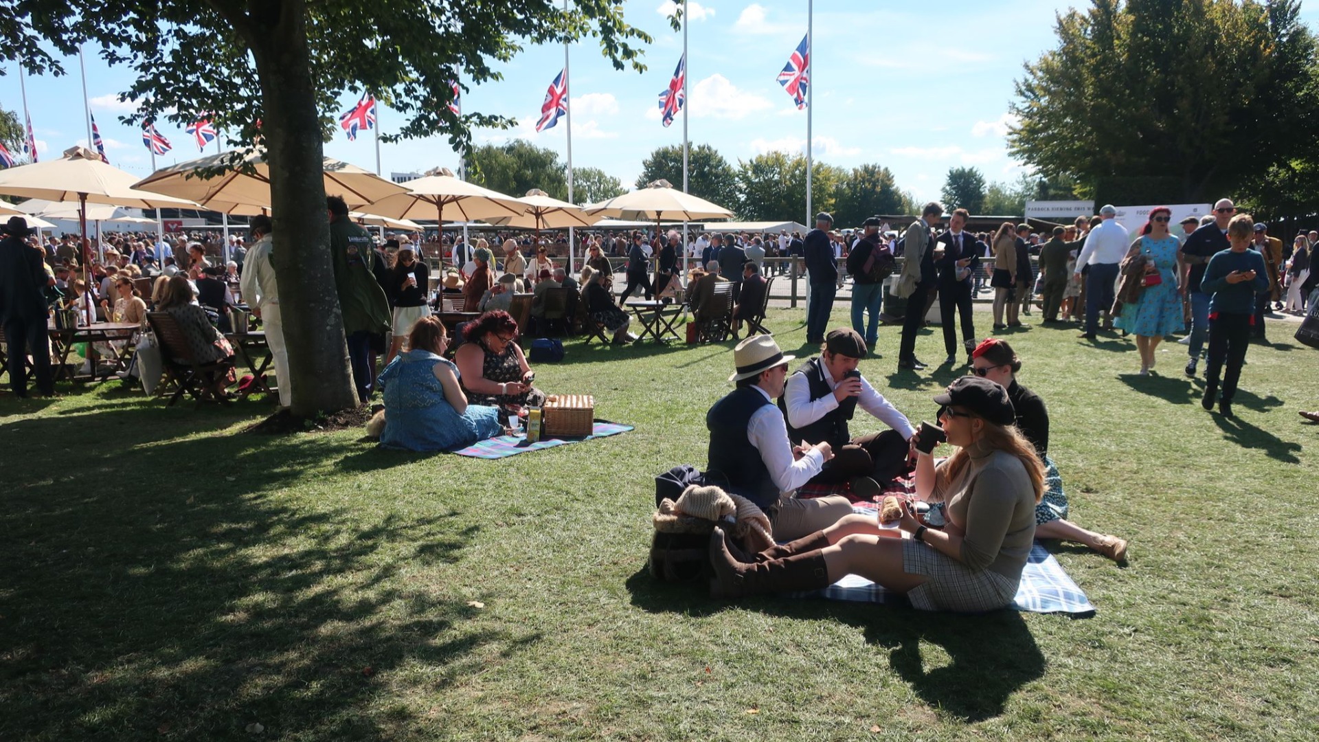 Piknik i det grønne er også fullt mulig for den som ønsker det.
