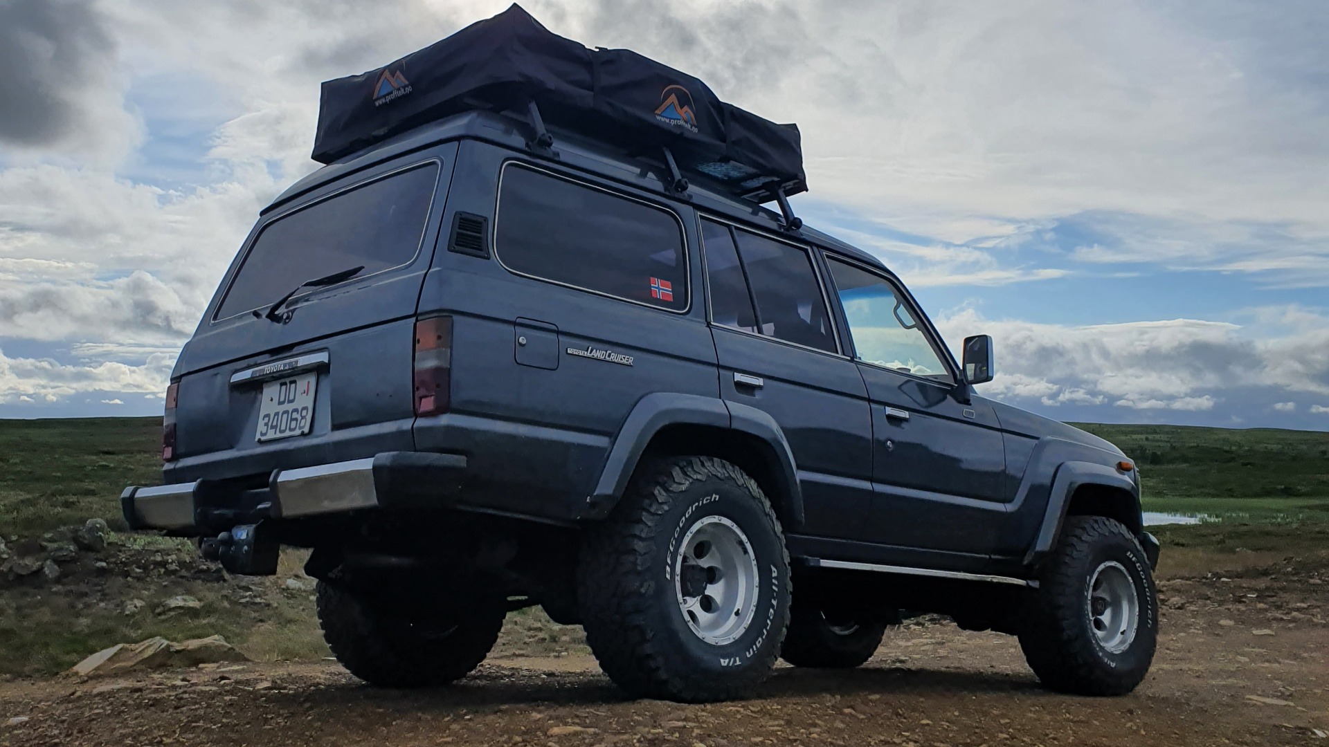 Bilen begynner virkelig å bli i flott stand!