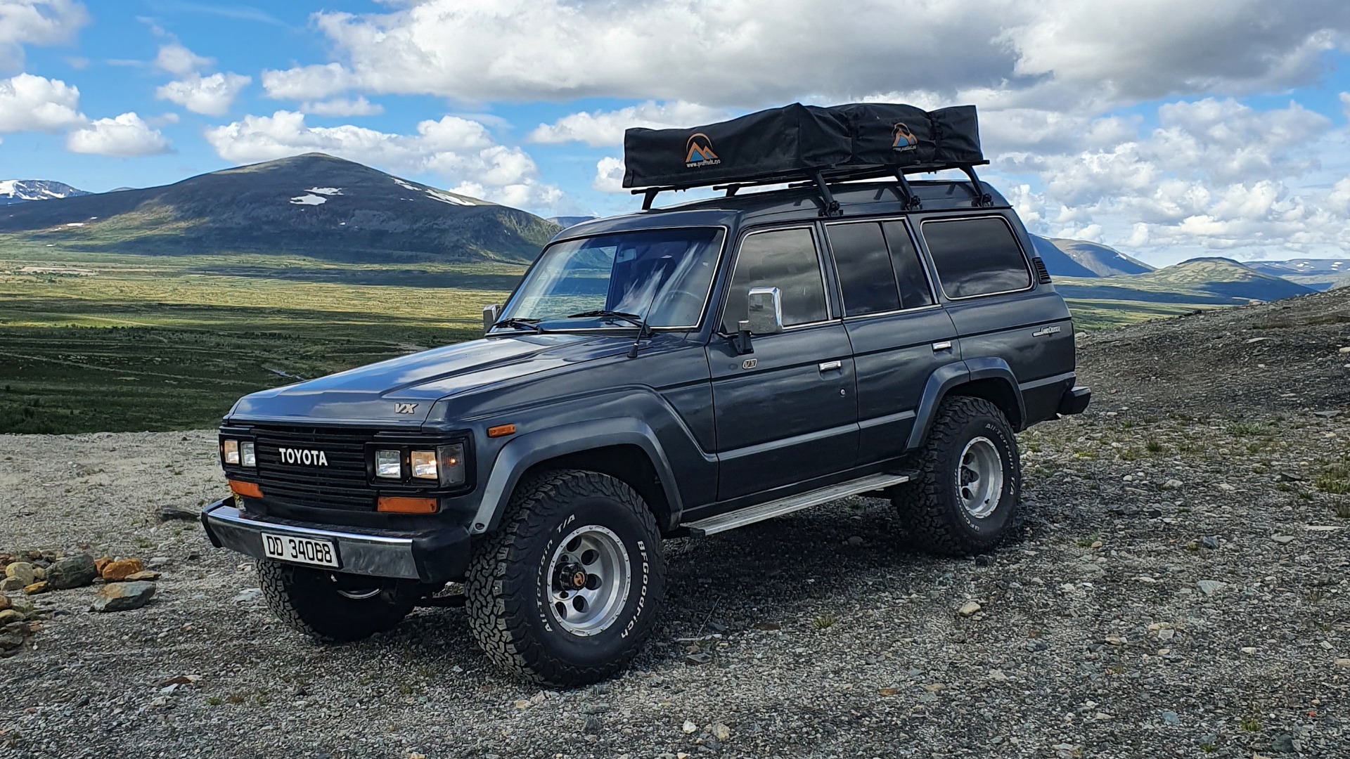 Even sier at bilen tar seg frem så å si hvor som helst.