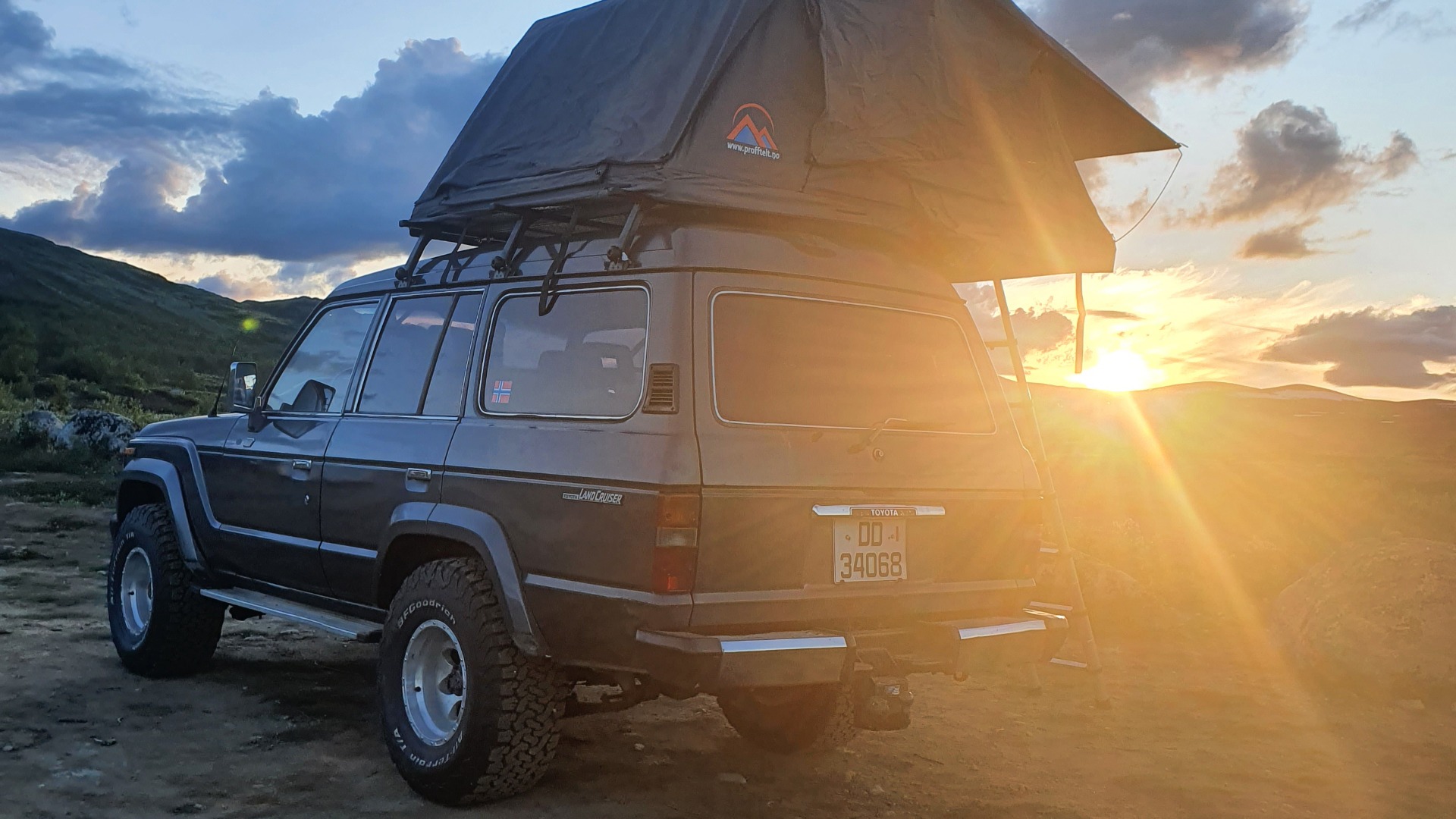 Teltovernatting på fjellet er da intet problem.