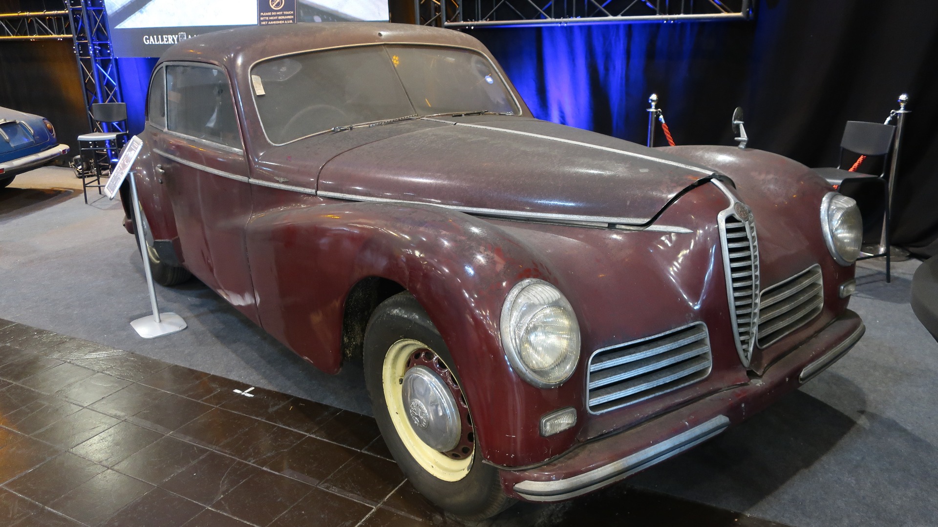 En nydelig Alfa Romeo som nok vil bli blant de mest kostbare bilene fra samlingen.