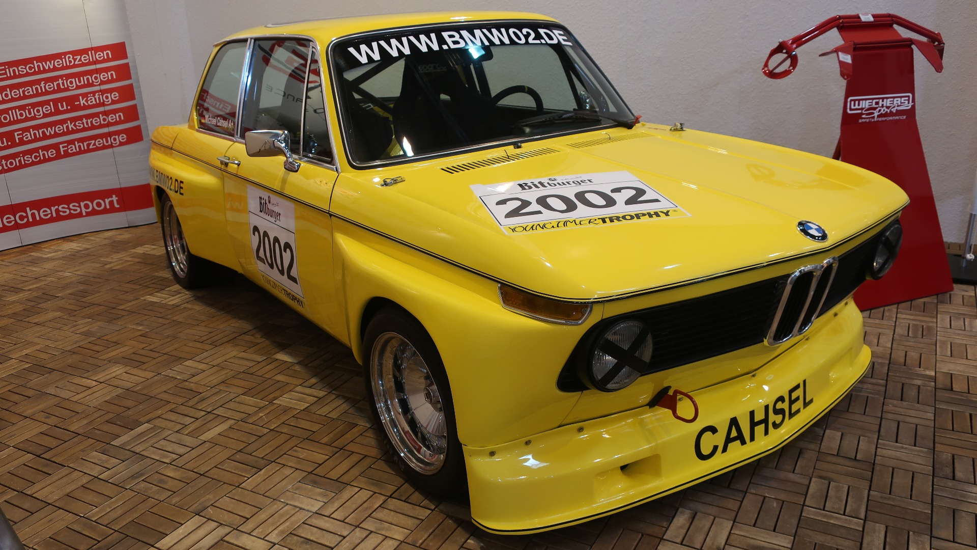 BMW 2002 feirer jubileum i år, og da passer det med ett bilde av denne ganske så sinte og bøllete 2002.