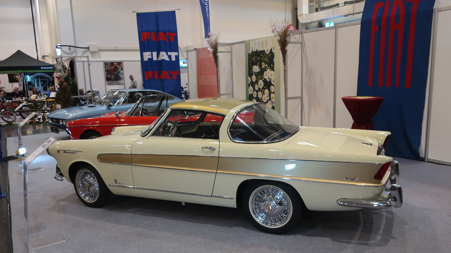 Den vidunderlige Vignale Wonderful som var bygget på en Fiat 1200 Granluce ble vist i 1957, og bød på targatak syv år før Porsche «fant opp» targataket.