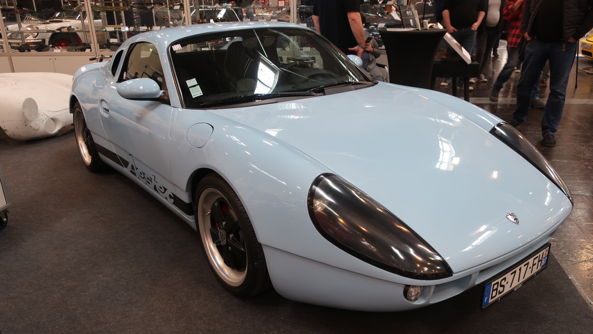 Ett av de mer originale replika-innslagene var denne Porsche Boxster ombygd til å ligne på en Porsche 904.