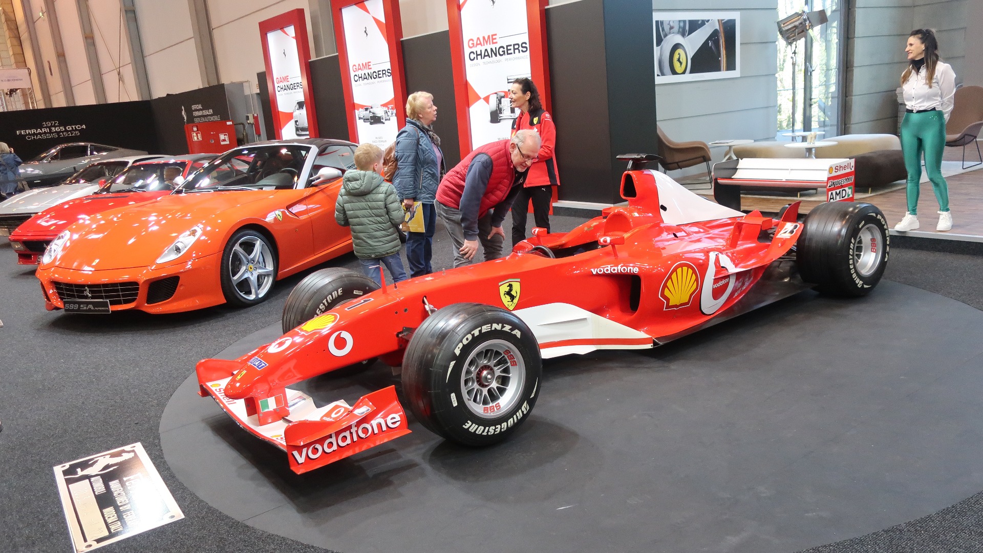Museo Enzo Ferrari stilte med noen fine godbiter til stor glede for de fremmøtte.