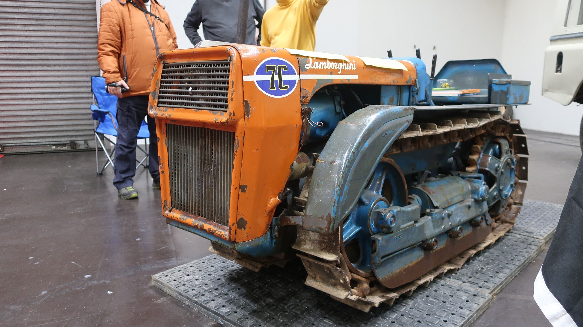 Verdens minste Lamborghini stod det på det lille info-skiltet. Morsom, bisarr og egentlig langt kulere enn det bilmerket driver med nå for tiden.