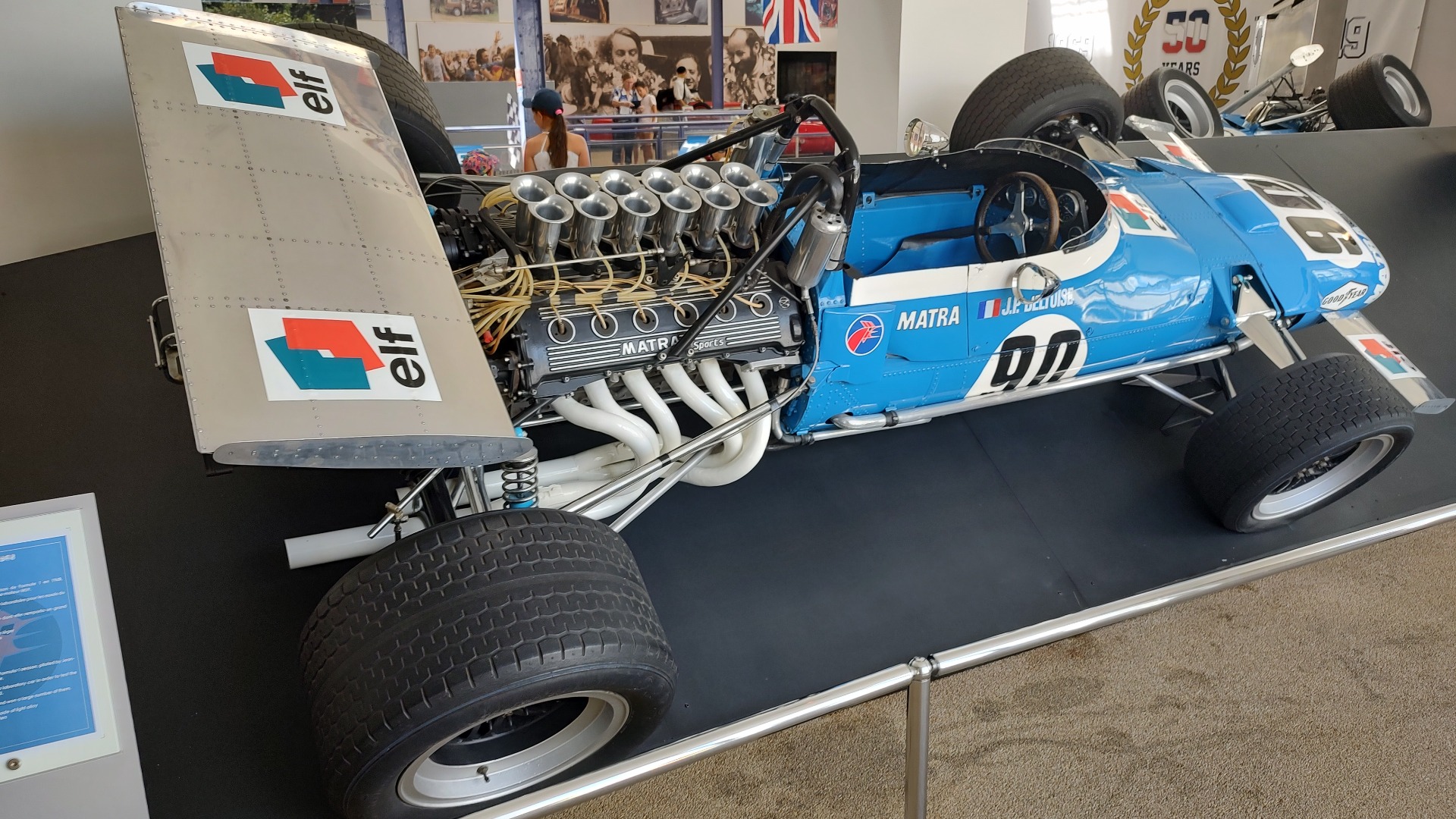 En aldeles nydelig Matra MS11 som Jean-Pierre Beltoise kjørte med i Formel 1 i 1968.