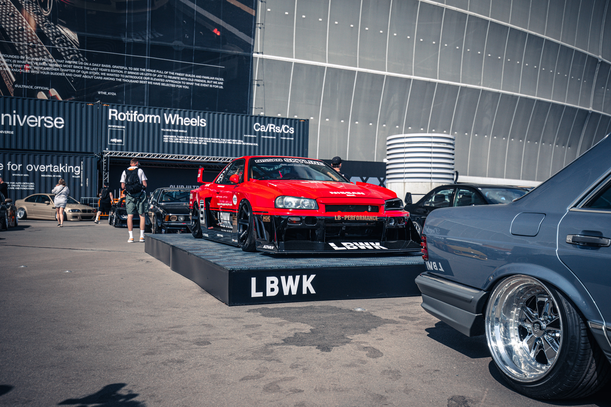 Fet og enkel stand under Ultrace 2023