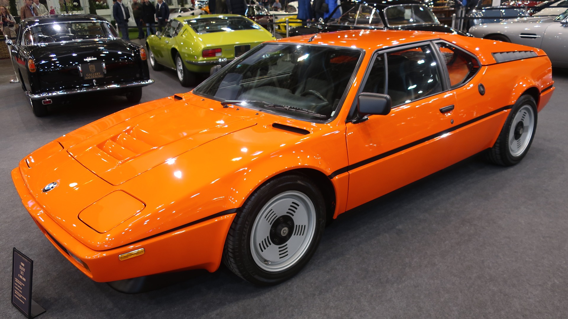 En nydelig 1980 BMW M1 som stod til salgs for 695.000 Euro, i den lekreste originalfargen av dem alle Inka Orange.