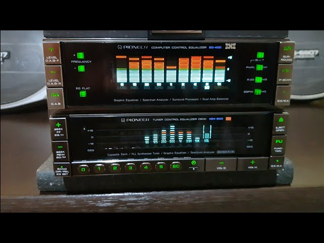 80-tallets våte drøm i form av Pioneer Kex-900 og tilhørende equalizer. Her snakker vi toppen av lykke
