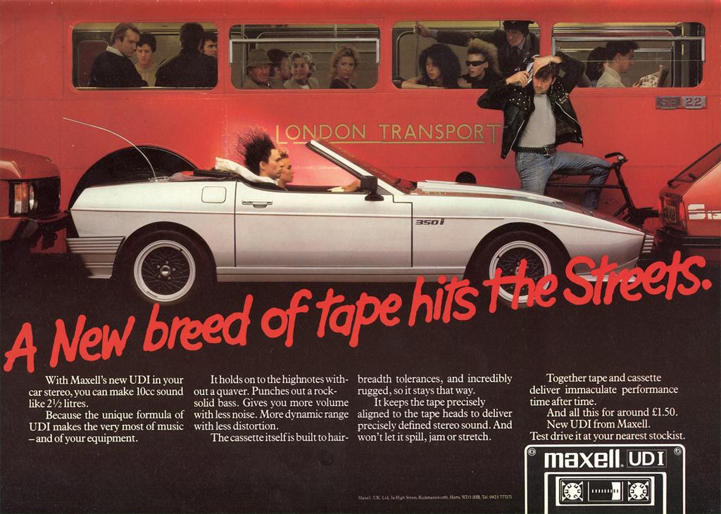 Opptakskassetter fra Maxell fikk håret til å reise seg