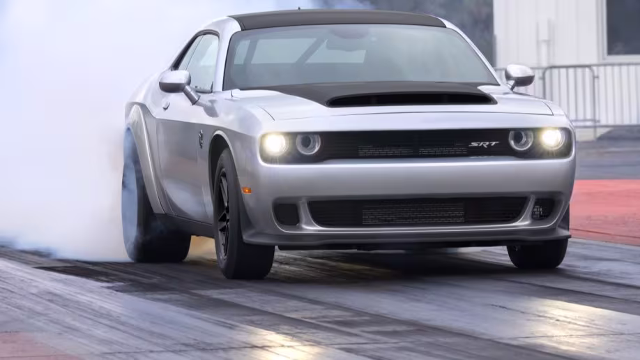 Dodge Challenger SRT Demon 170 lemper ut 1025 hestekrefter. Foto: Dodge