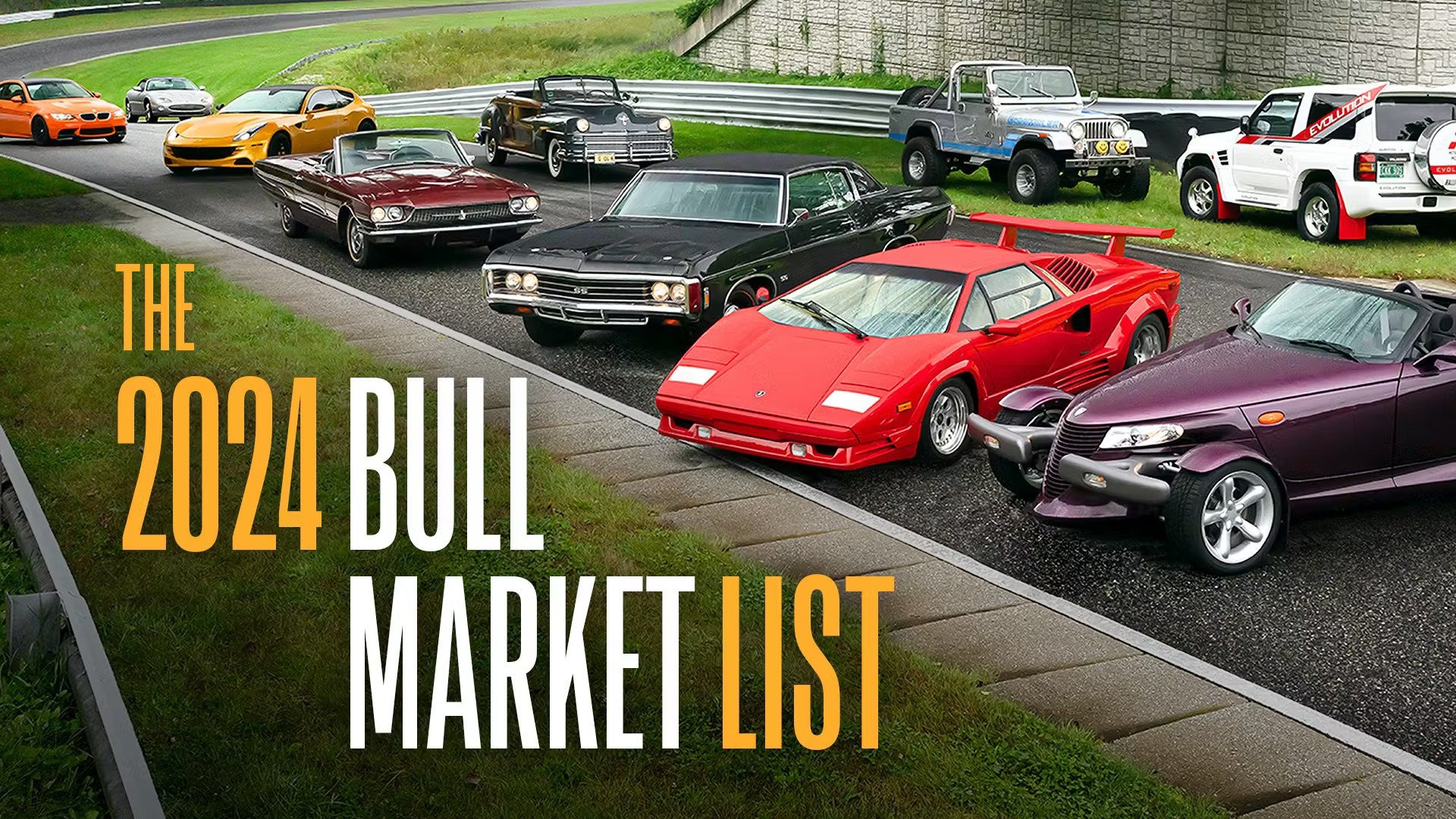 2024 Bull Market List: 10 entusiastbiler du bør kjøpe nå!