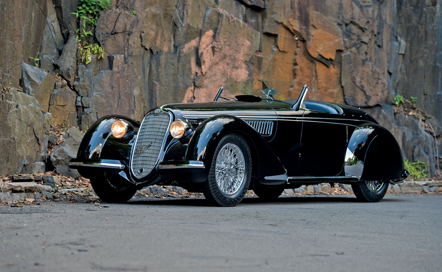 Alfa Romeo 8C 2900B Lungo Spider. Foto: RM Sotheby's
