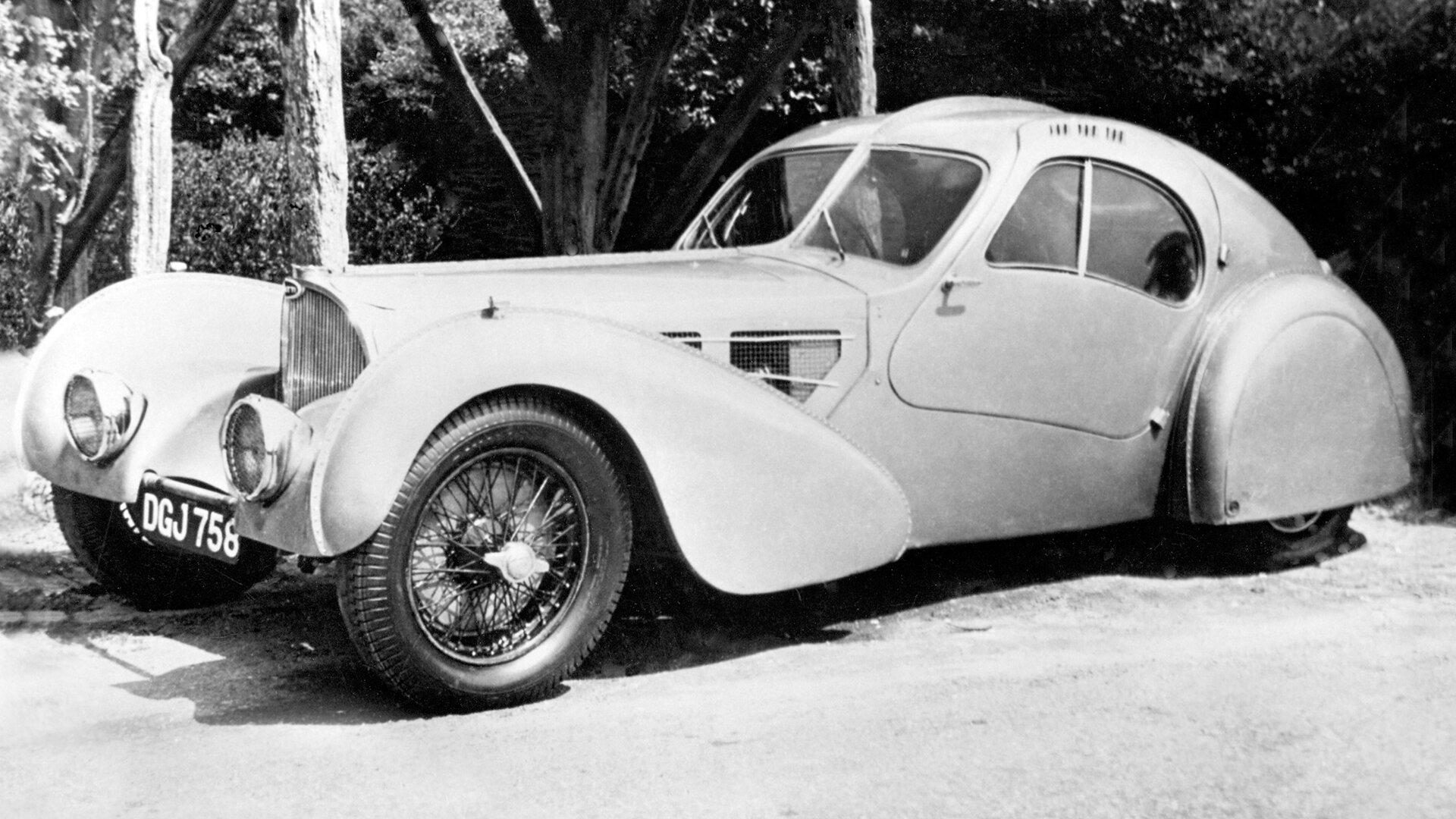 Bugatti Type 57 SC Atlantic Coupe.