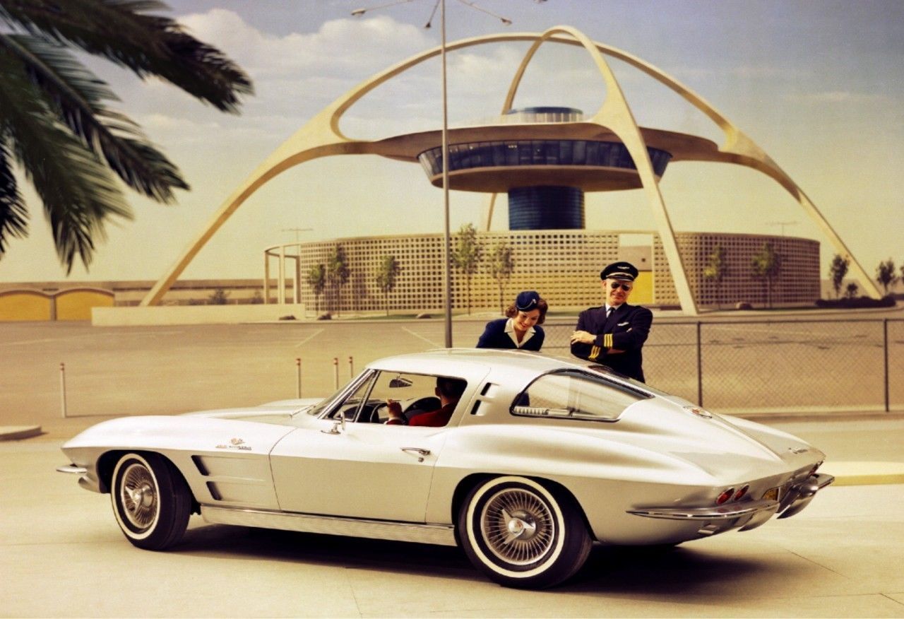 1963 Chevrolet Corvette Sting Ray.