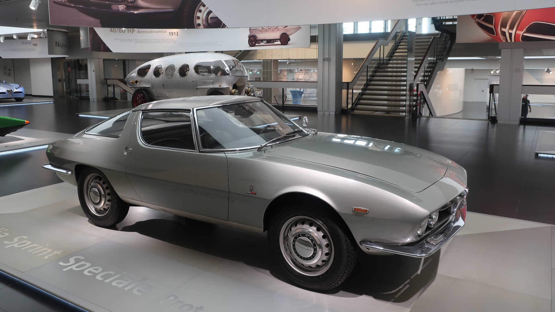 Ett av de siste prosjektene Giugiaro tegnet før han forlot Bertone i 1965 var denne Giulia Sprint Speciale prototypen.