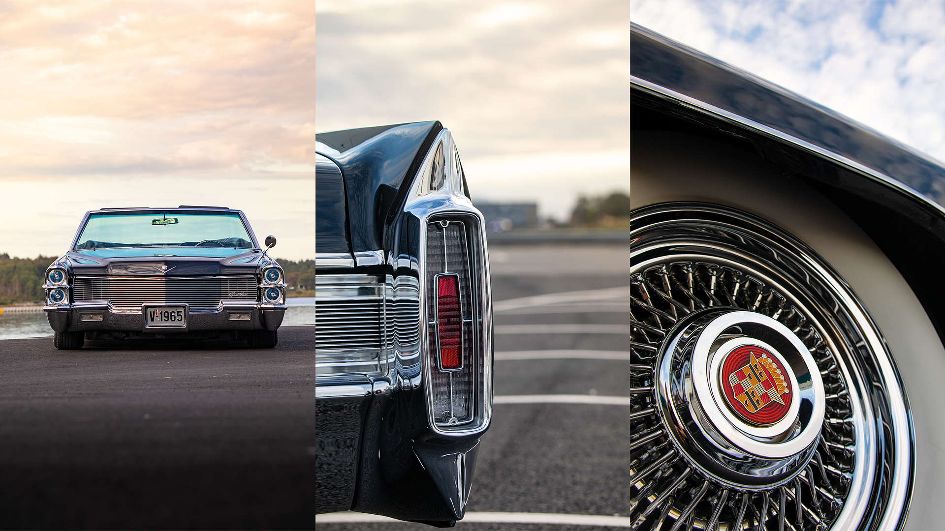 Ikke overraskende så er det mange og flotte detaljer på denne Cadillacen.