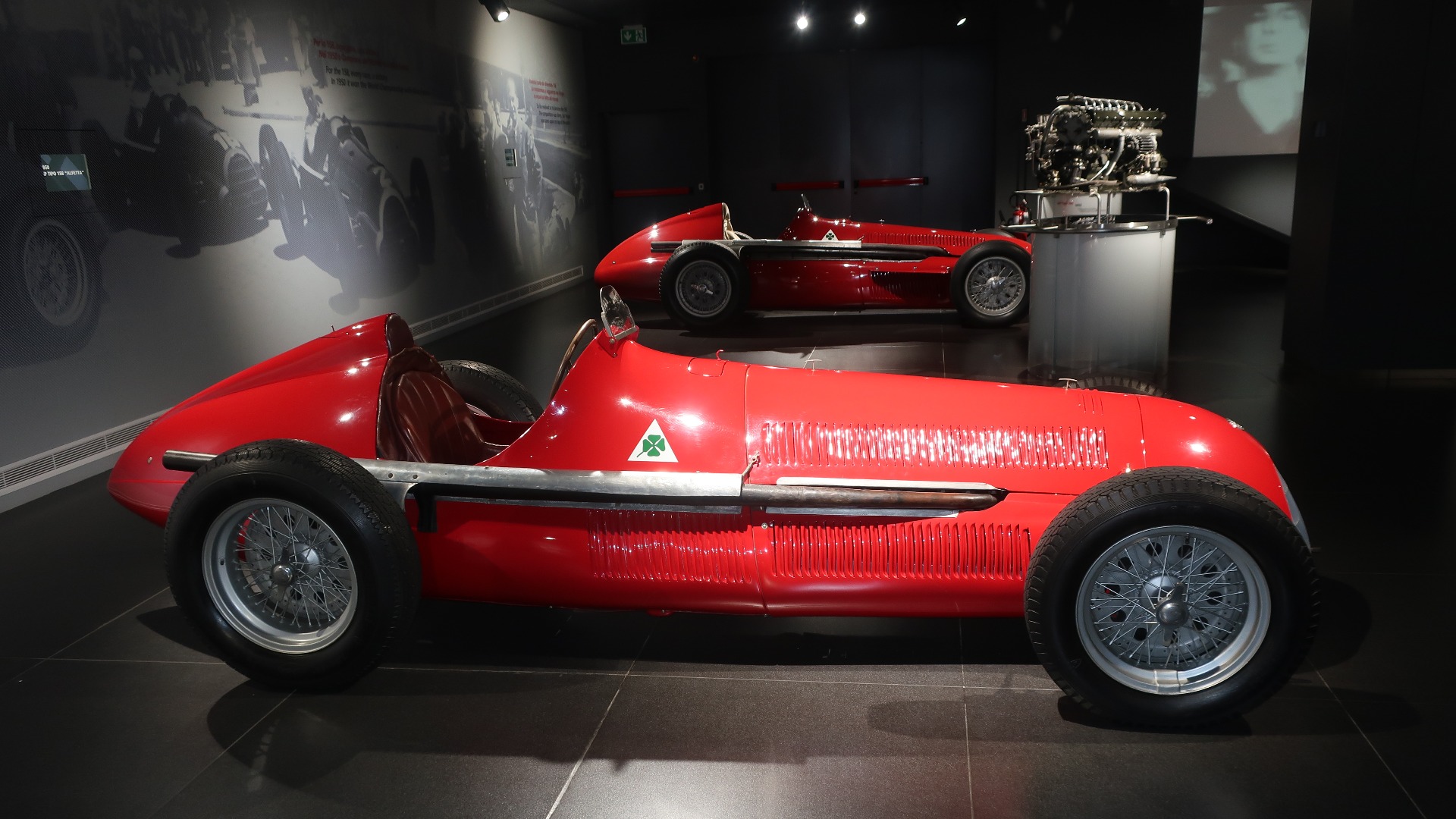 Etter krigen gikk Alfa Romeo for det sikre, og valgte å satse på den eldre 158 konstruksjonen.