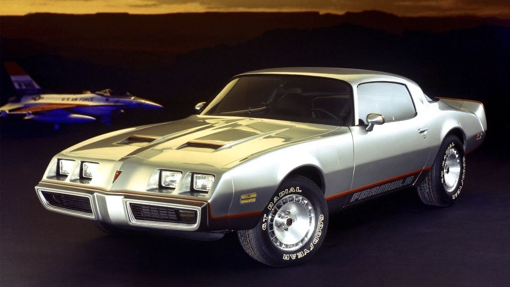 4 Pontiac Firebird 1978-1979 - 63,6% (bildet viser en 1979 Firebird Formula)