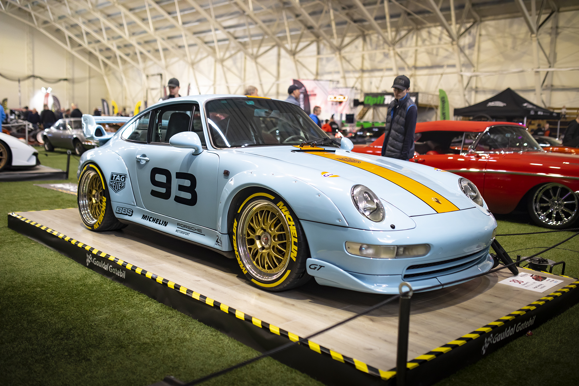 Porsche 911 med deilige racing-detaljer.
