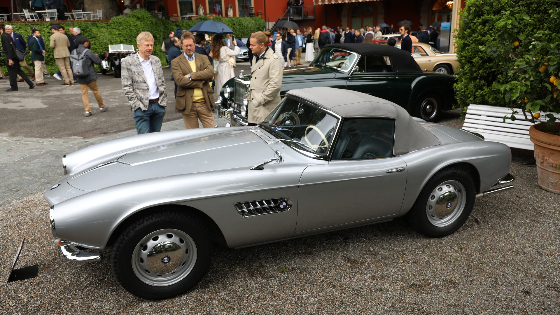 1959 BMW 507 Touring Sport i all sin prakt.