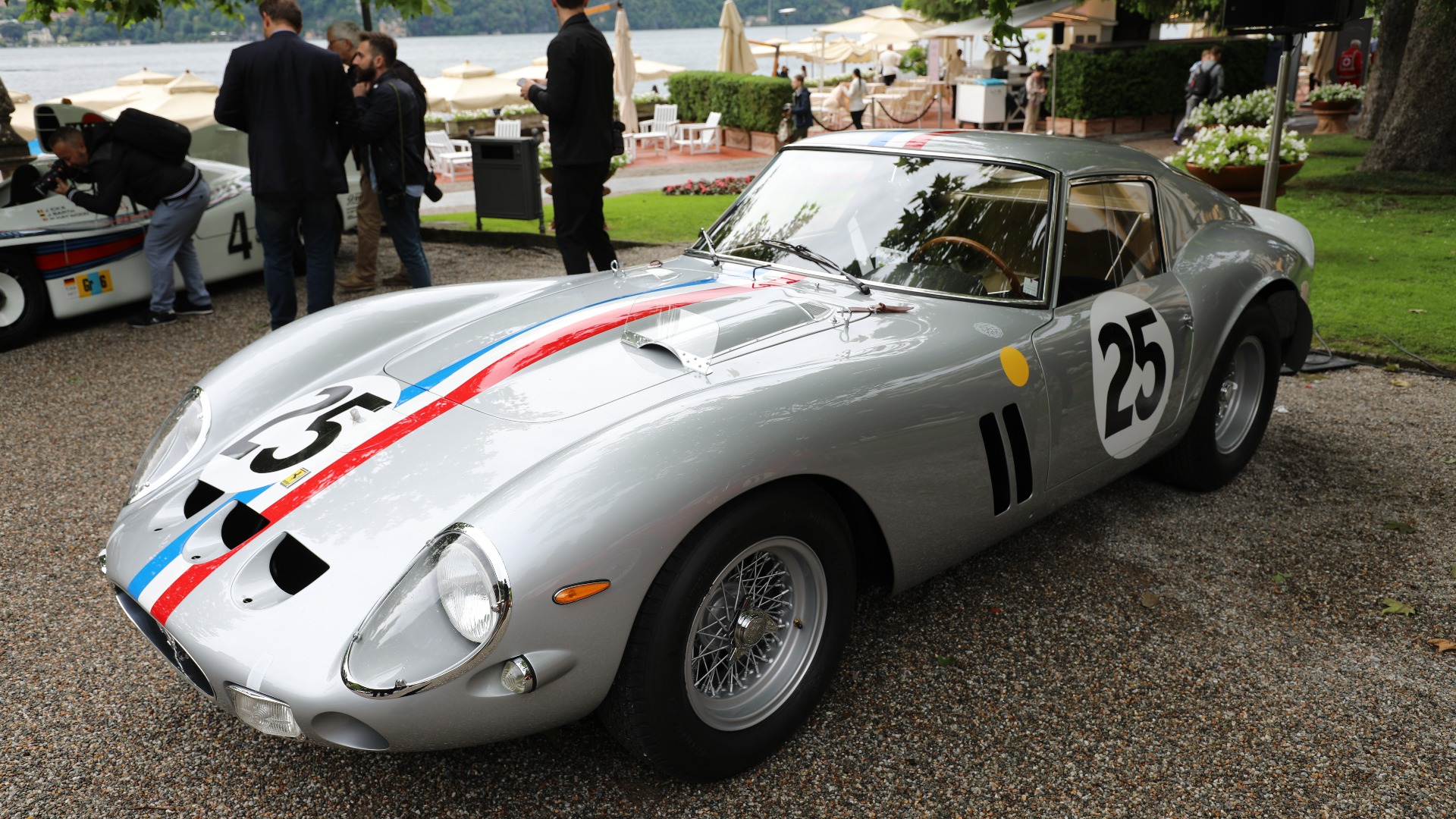 1962 Ferrari 250 GTO tilbakeført slik den var på Le Mans i 1963.