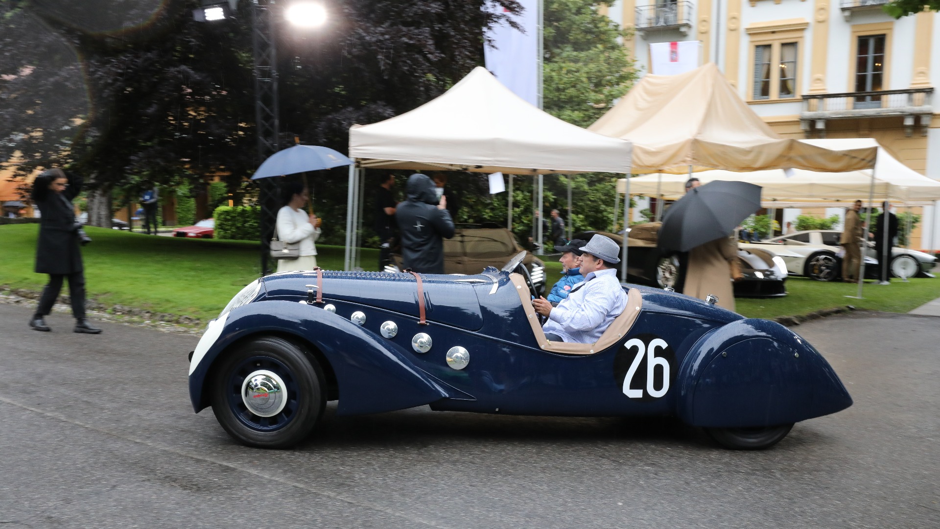 En 1937 Peugeot 302 Darl Mat Sport.