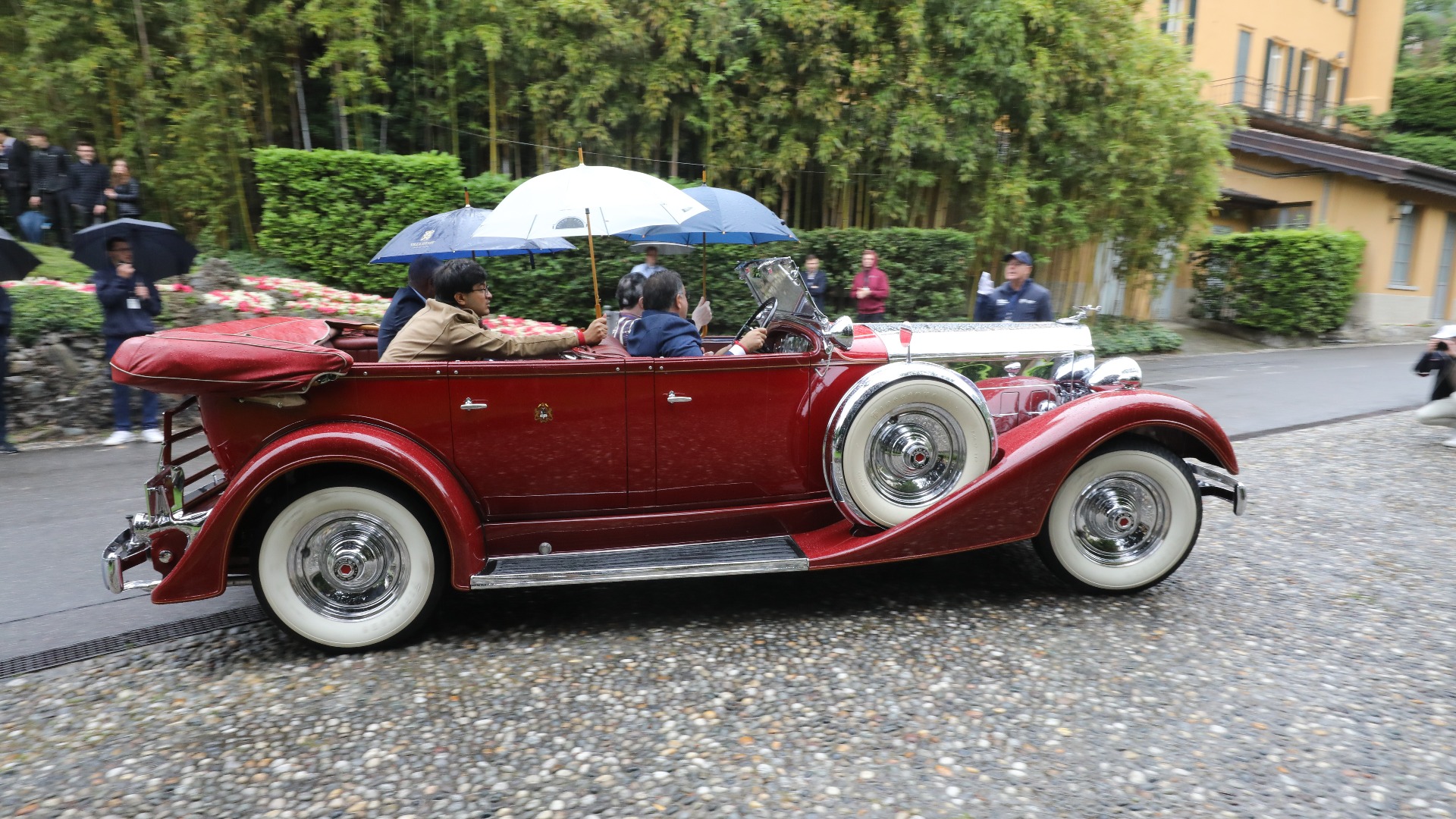 Ombord en 1934 Packard Standard Eight er det god plass.