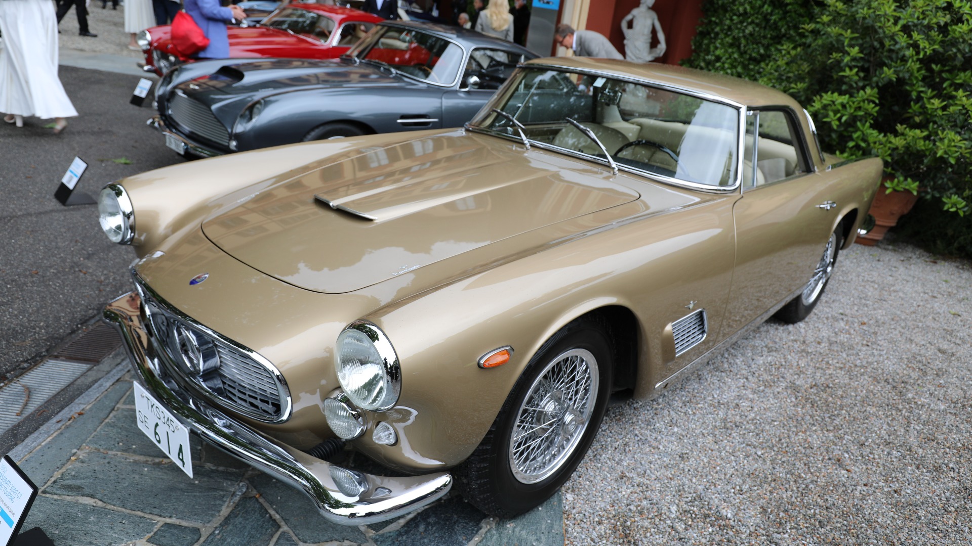 Superelegant 1962 Maserati 3500 GT Coupe Touring.