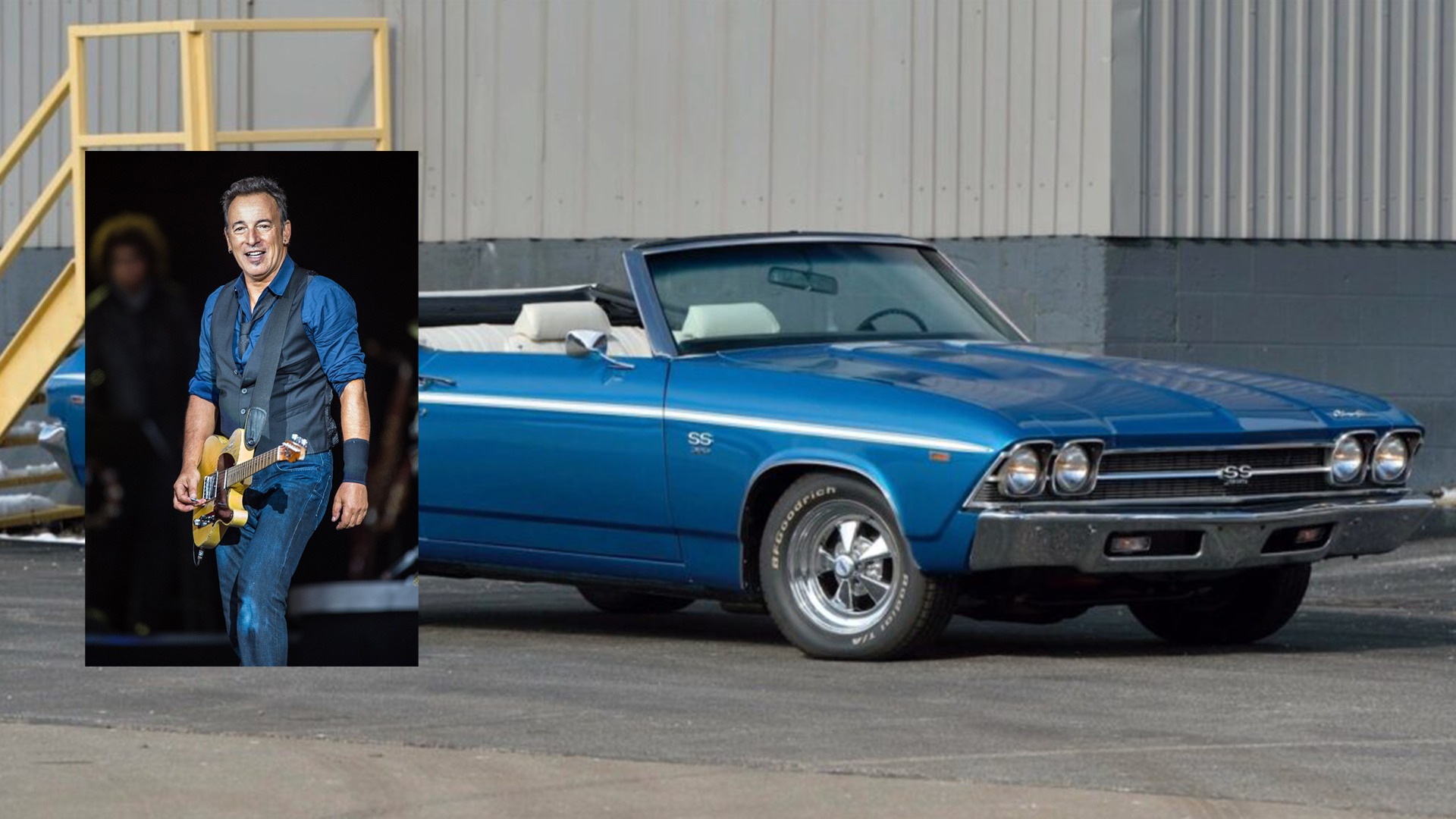 Chevrolet Chevelle som har tilhørt Bruce Springsteen skal selges