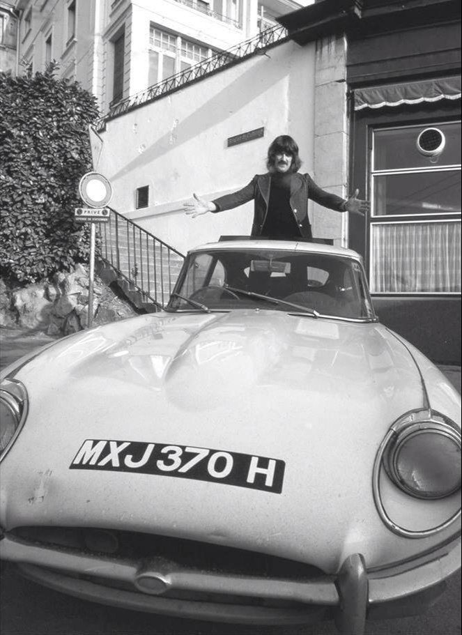Jon Lord og hans E-Type Foto Rockstar Cars