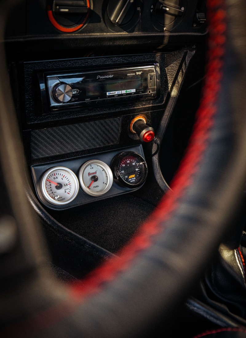 Målere for turbotrykk, bensin og AFR