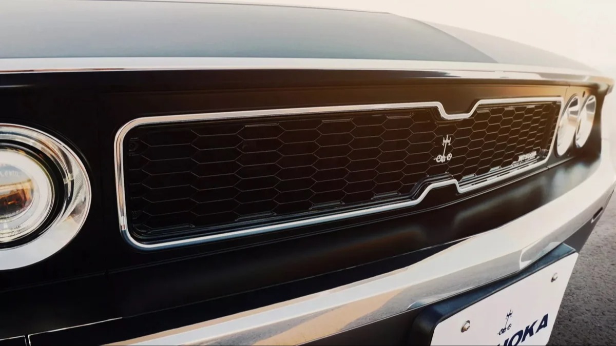 Muskelbilinspirert front