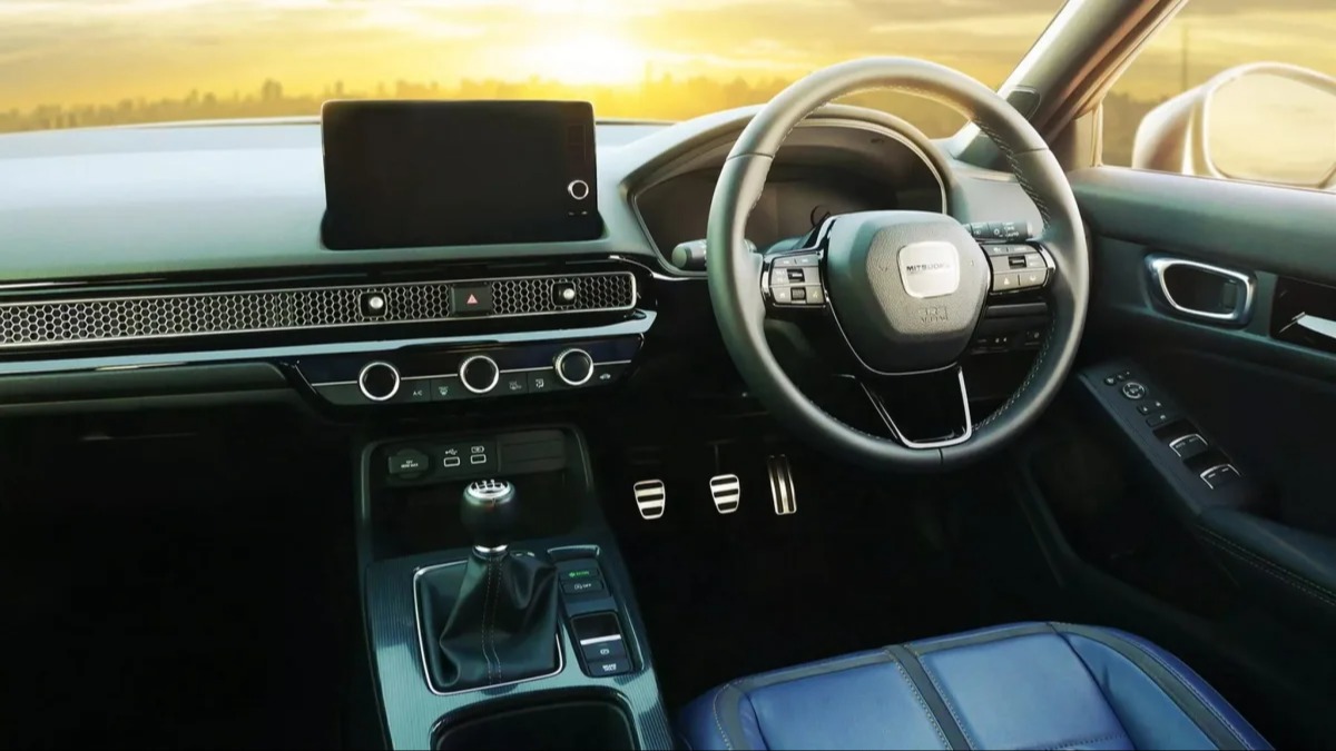 Mye Civic i interiøret