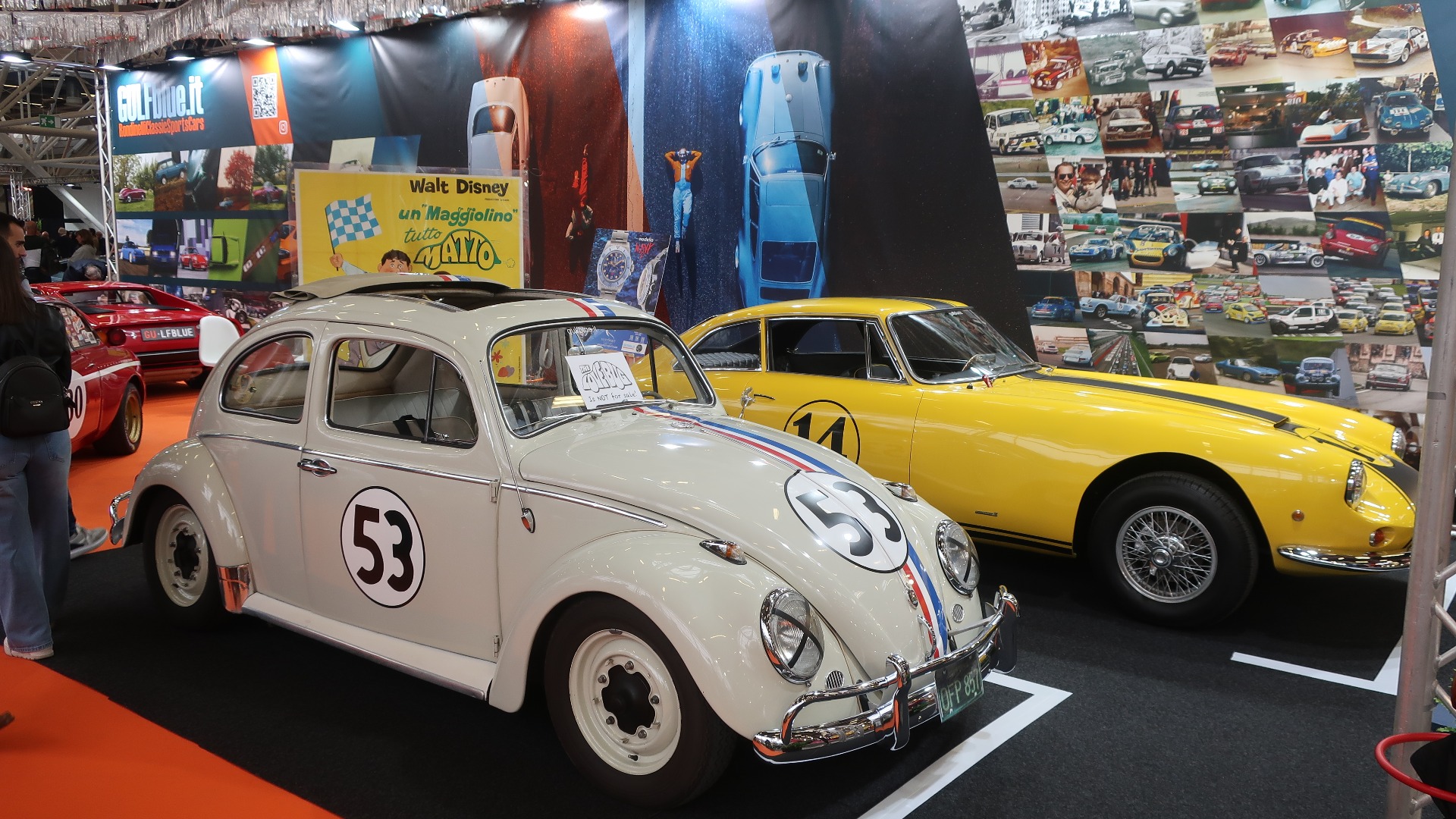 Herbie og Thorndyke Special fra filmen The love bug. Apollo GT var sportsbilen som gikk over til å bli Vette Ventura fra Vanguard, og en slik ble brukt for å fremstille den fiktive Thorndyke Special. 