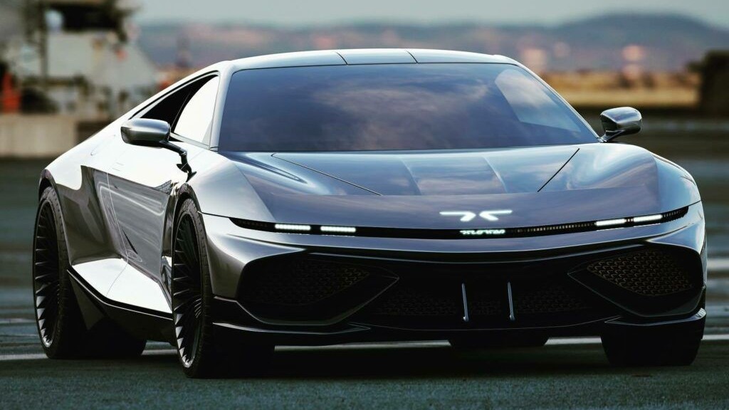 Designet er mer i Lamborghini-stil enn i Corvette-stil og det er sikkert lurt tenkt av selskapet.