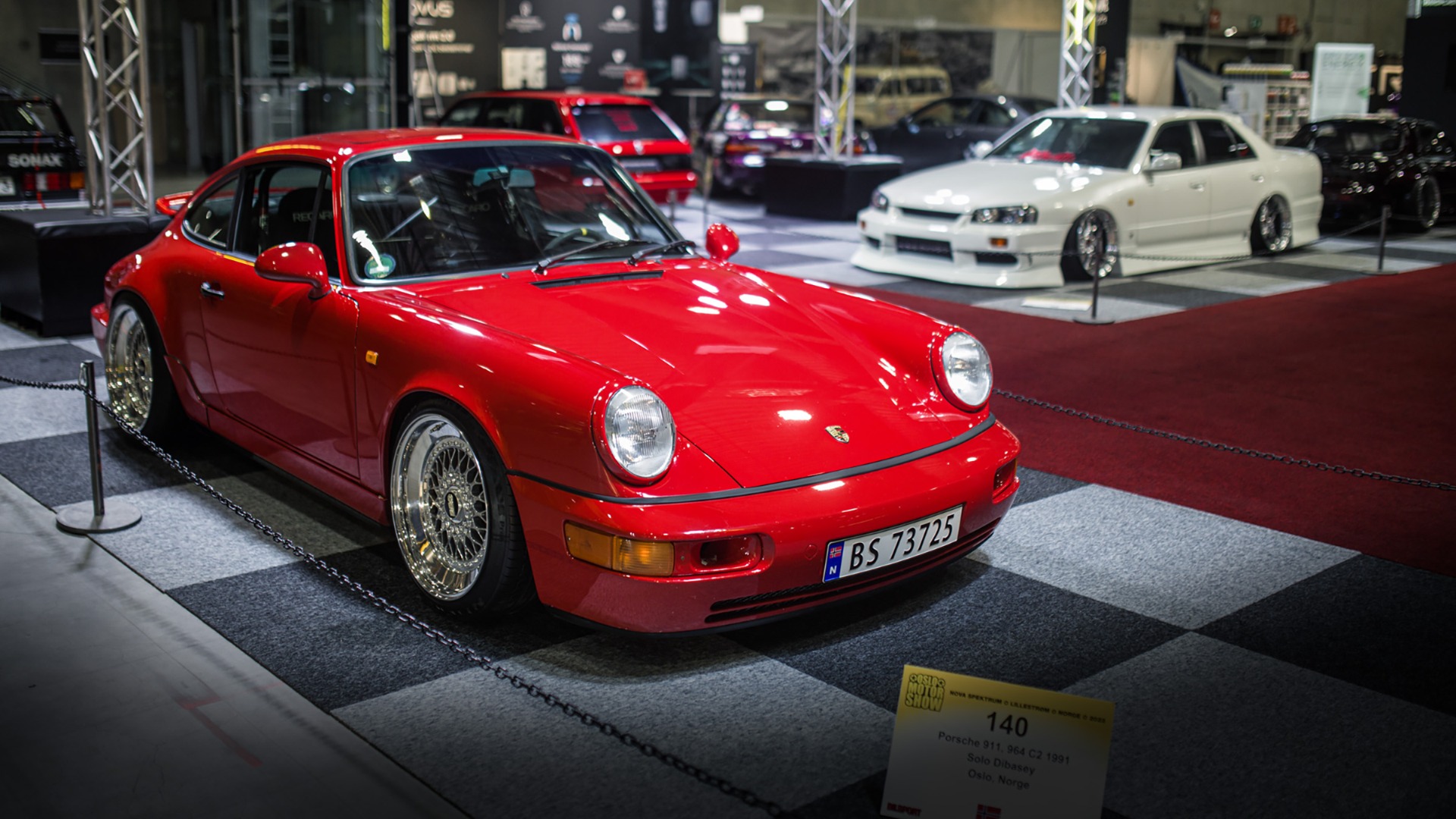 Smakfullt bygget Porsche 911.