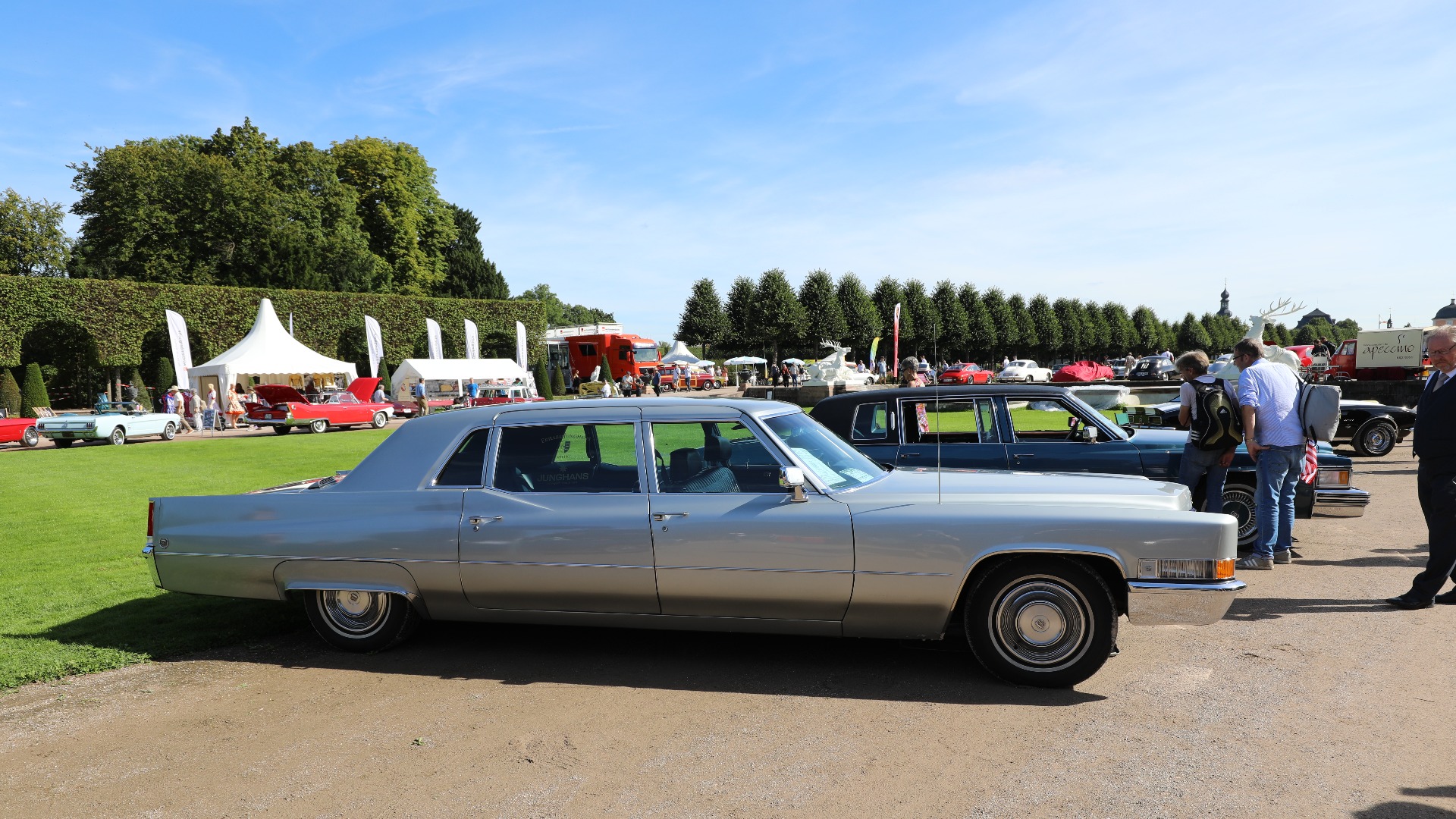 Voldsom 1969 Cadillac Fleetwood Limousine med 33.000 km på telleren. 