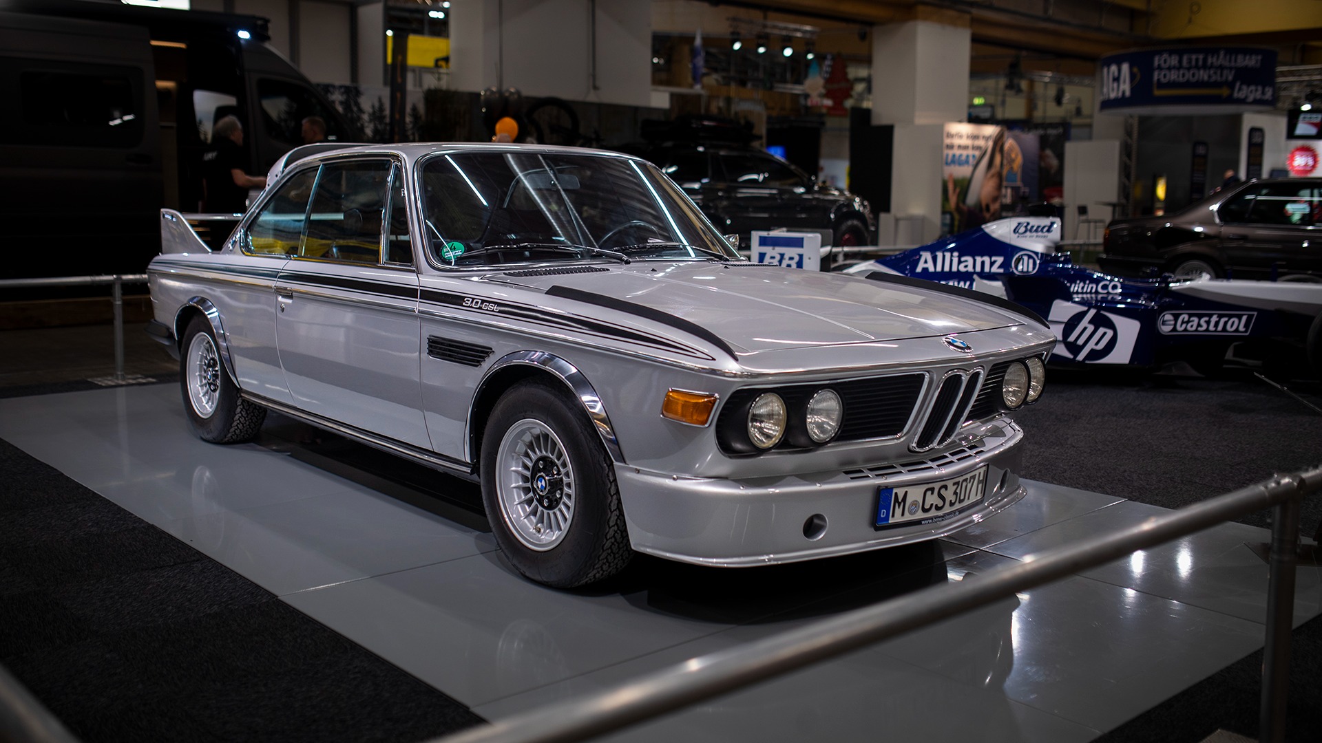Umåtelig vakker BMW 3.0 CSL fra 1973. En av 167 bygde.